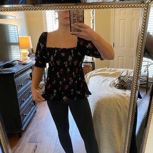 Floral Free People Top